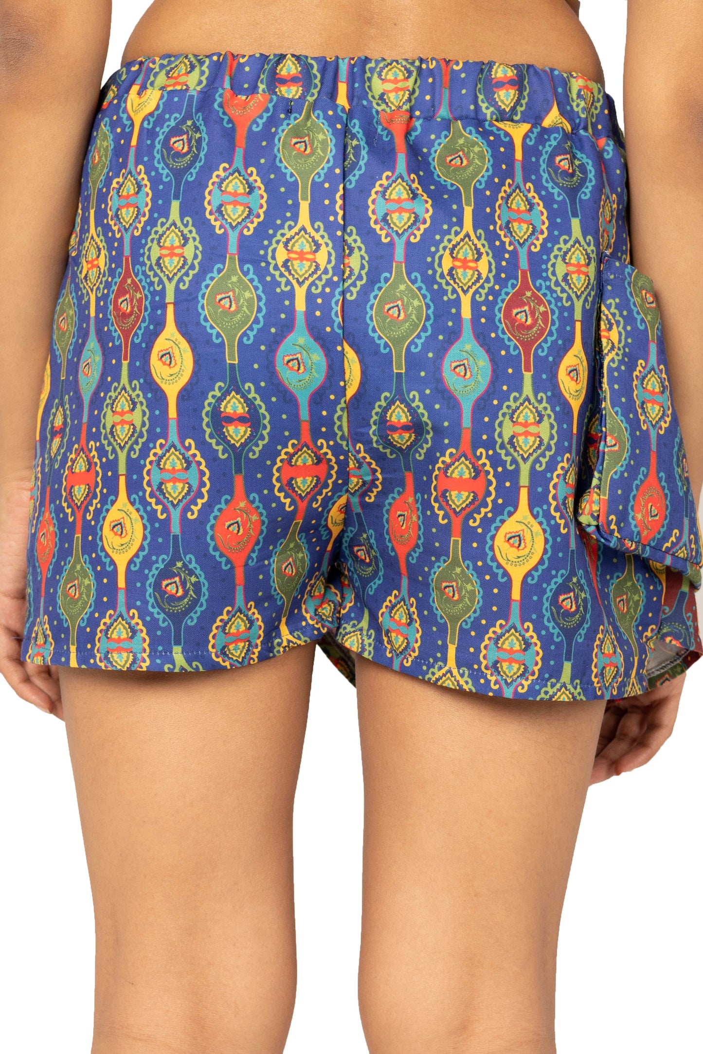 Beach Nights Sangria Wrap Skort